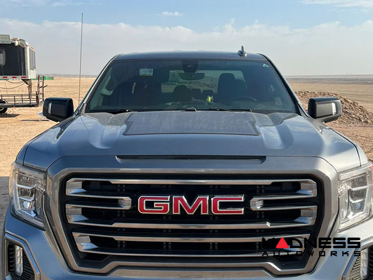 GMC Sierra 1500 Flexible Solar Panel Kit - Complete Kit w/ Waterproof Controller + Hood Decal - 2019+ - 85W